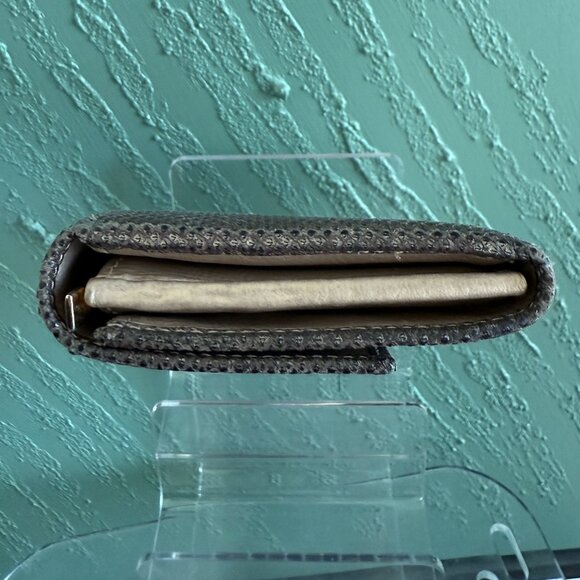 Ferragamo Brown Leather Long Wallet - Picture 4 of 6